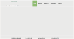 Desktop Screenshot of calvinlandscape.com
